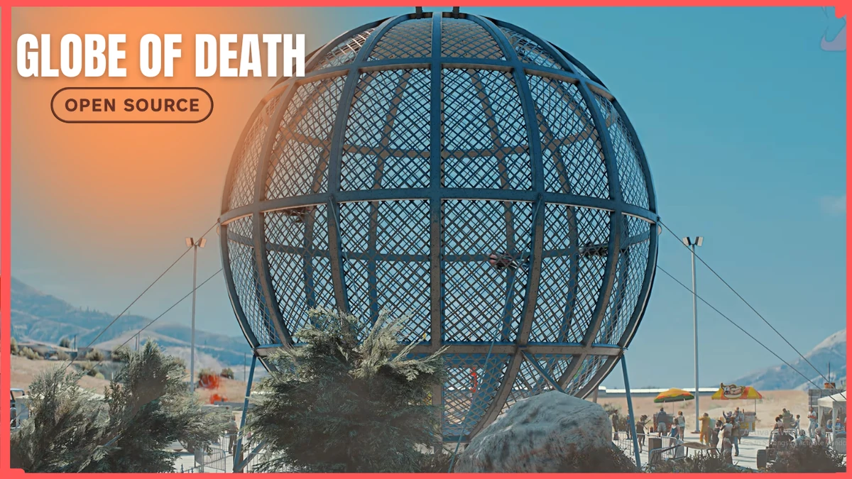 Globe of Death MLO FiveM | Stunt Arena & Extreme Motorcycle Attraction | Open Source
